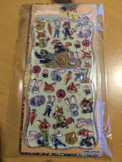 ズートピア プチドロップステッカー