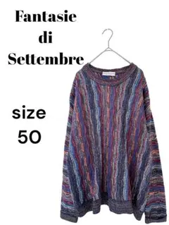 Fantasie di Settembre ヴィンテージイタリア製 ニット90s