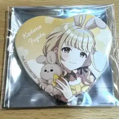 アイマス 学マス GIGO Lady Rabbit ハート 缶バッジ 藤田ことね