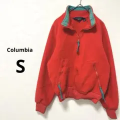 Columbia レディース フリースジャケット【S】レッド　ボア　ヴィンテージのサムネイル