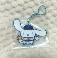 タイトーくじ 侍ジャパン×サンリオ F賞 アクリルキーホルダー シナモン