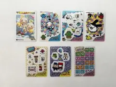 【当時物】たまごっち てんしっち シールダス 7枚セット 平成