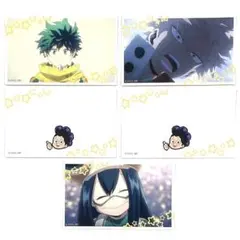 僕のヒーローアカデミア オープンスクール B賞 場面写真ステッカー 5枚セット