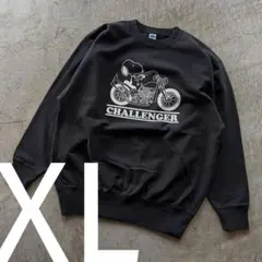 CHALLENGER SNOOPY C/N SWEAT BLACK XL