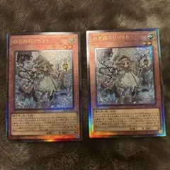 遊戯王 白き森のリゼット レリーフ