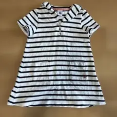 Petit Bateau ボーダーワンピース 24m 86cm 80 90