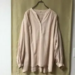 大きいサイズ　UNIQLO 長袖ブラウス