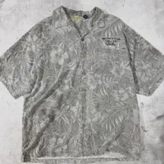 希少00s Brooks & Dunn ツアーアロハシャツ 古着シルク100のサムネイル
