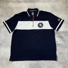 ネイビー　ポロシャツ　ゴルフウェア アーカイブ グランジ