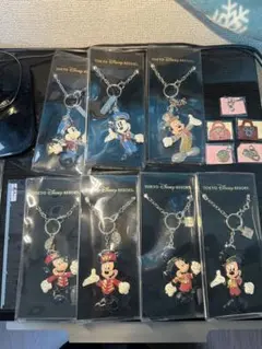 【限定品】東京ディズニーリゾート ミキミニキーホルダーその他付属品計12点セット
