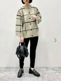 スポンディッシュアソートクルーカーディガン