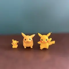 ポケモン　モンコレ他　フィギュア　ピカチュウ