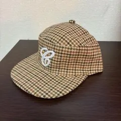 6cRAYon ピルボックスキャップ 千鳥柄 - メルカリ