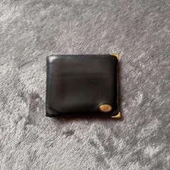 dunhill 二つ折り財布 ブラック ゴールド金具のサムネイル