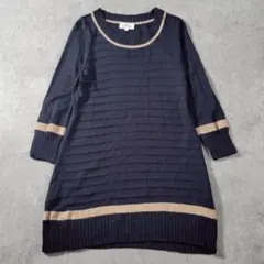 【美品】courreges クレージュ ニットワンピース Mのサムネイル