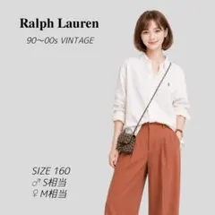 ❤️ラルフローレン 大人気リネンシャツ 赤白 XXS 赤ポニー - メルカリ