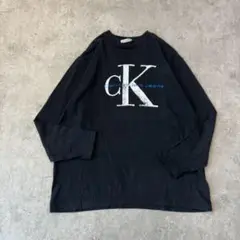 90s Calvin Klein カルバンクライン　USA製　ロンT トップス