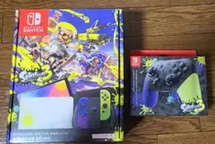 Nintendo Switch 有機ELモデル Splatoon 3 プロコン付