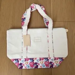 新品 Vivra Vivre 花柄 保冷 トートバッグ