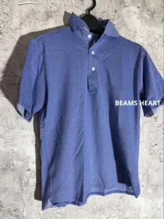 ☘️BEAMS HEART 半袖ポロシャツ シンプル カジュアル ゴルフウェアのサムネイル