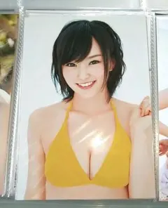 NMB48 山本彩 生写真 スクールカレンダー 2014-2015 特典 水着 - メルカリ