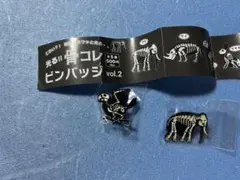 光る！骨コレ　ピンバッチ　vol2 オウム　ゾウのサムネイル