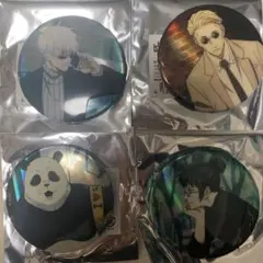 ☆ 呪術廻戦　MAPPA展　缶バッジ　五条悟　七海建人　禪院真希　パンダ
