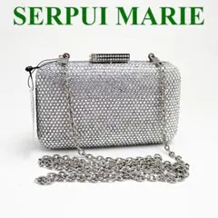 SERPUI MARIE ラインストーン ショルダーバッグ　美品のサムネイル