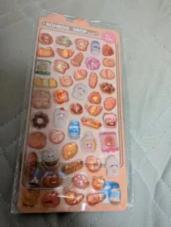 BONBON DROP 食べ物モチーフシール オリジナル
