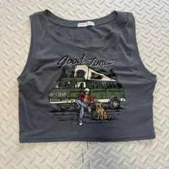 Good Times クロップドタンクトップ　SHEIN トップス