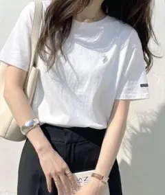 GeeRA別注【U.S. POLO ASSN.】ワンポイント刺繍カラーTシャツ