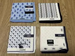 【新品】renoma ハンカチ 4枚セット
