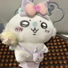 サンリオ　ちいかわコラボ　モモンガ　クロミぬいぐるみ