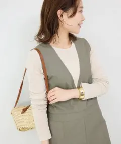 【新品】スローブイエナ　シアーカットソー　コットンチュールプルオーバー