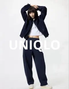 ユニクロ　ドライスウェットカーブパンツ　Mサイズ