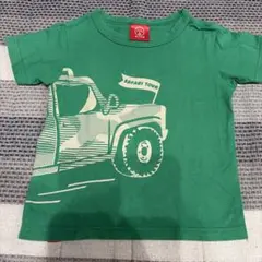 OJICO Tシャツ サファリツアー グリーン 4A 95センチのサムネイル