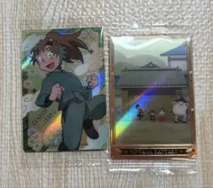 忍たま乱太郎　ウェハース　シール　メタリックプラカード　善法寺伊作
