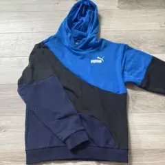 PUMA パーカー 青/黒