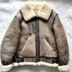 AVIREX アヴィレックス　ムートン　フライトジャケット　米国　B-3 38