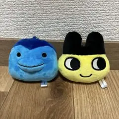 たまごっち　フェイスなぬいぐるみ　まめっち　ぎんじろっち