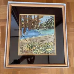吉岡浩太郎(初代) 版画（シルクスクリーン） 風見鶏 - メルカリ