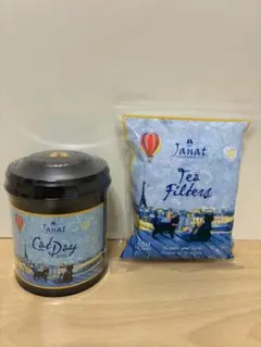 KALDI 紅茶 缶 ジャンナッツ ネコの日バッグ