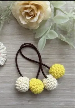 まちゃん様　ハンドメイドメイドヘアゴム