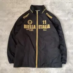 FILA フィラ　アウター　ブラック　スポーツウェア
