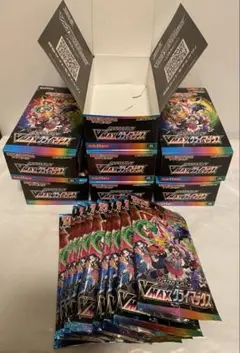 ポケモンカード　VMAXクライマックス　ソード&シールド　ハイクラス　空箱
