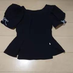 完売品】ZARA ストライプ柄ハイネックシャツ XSサイズ 新品タグつき