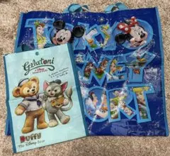 ディズニーリゾート　ショッピングバッグ　ジェラトーニ　ダッフィー　2セット