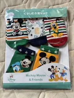 Disney Baby ミッキーマウス靴下5足セット