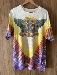 Rolling Stones タイダイ Tシャツ XL ダブルドラゴン - メルカリ