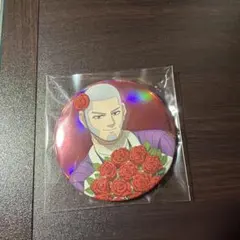 ゴールデンカムイ　白石由竹　karendo メタリック缶バッジ